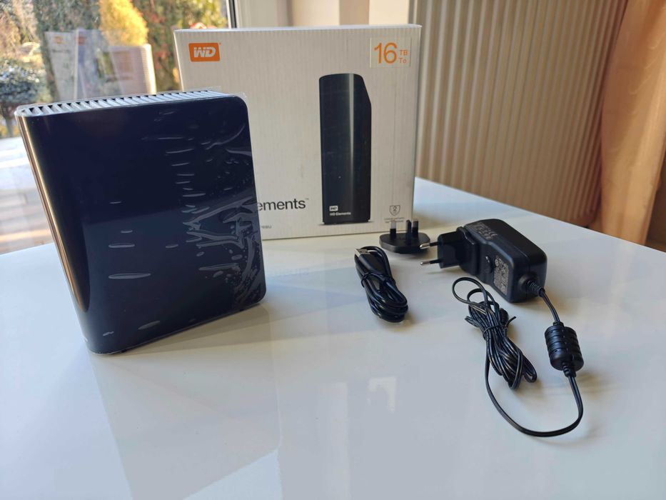 Używany dysk zewnętrzny WD Elements 16TB