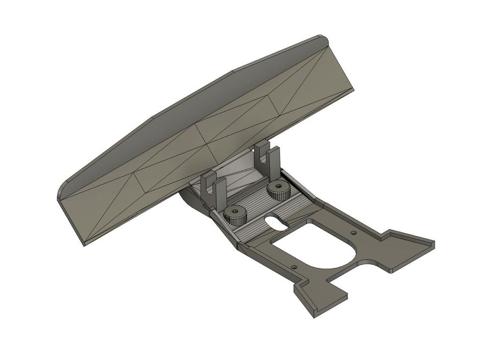 Pára-choques Nikko Turbo Panther II impressão 3D ficheiro STL