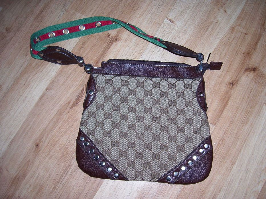 brązowa torebka gucci