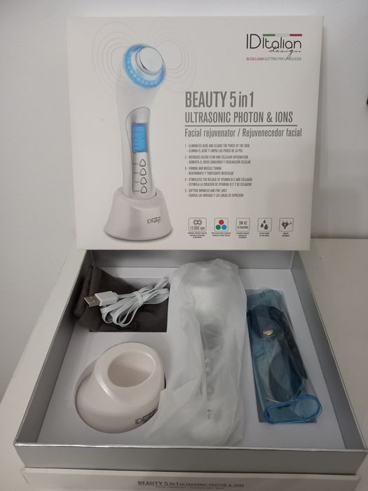 Aparelho Regenerador facial com iões 5 em 1 - IDItalian