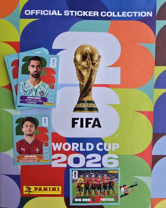 Troca cromos Panini World Cup 2026