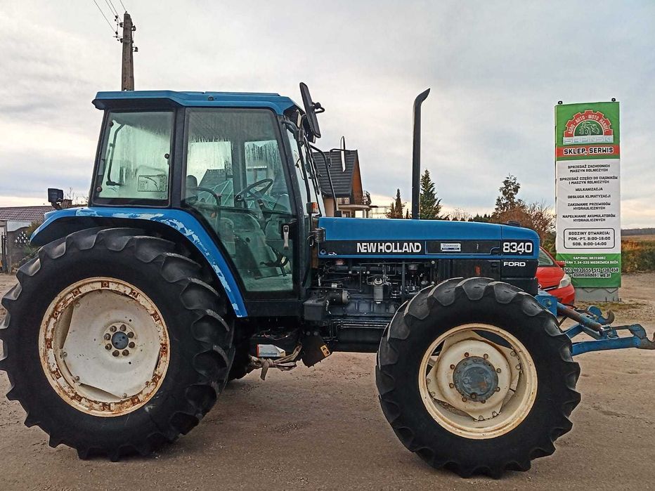 New Holland 8340 Przedni Tuz 1996 Rok Klimatyzacja Ford New Holland