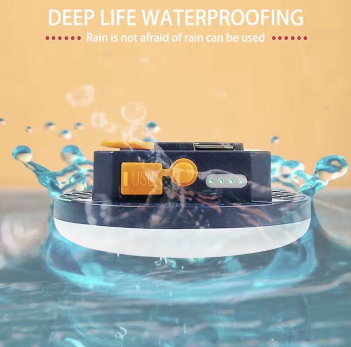 MOSLIGHTING MOS 13,14 6700-9900 mAh потужна лампа павербанк