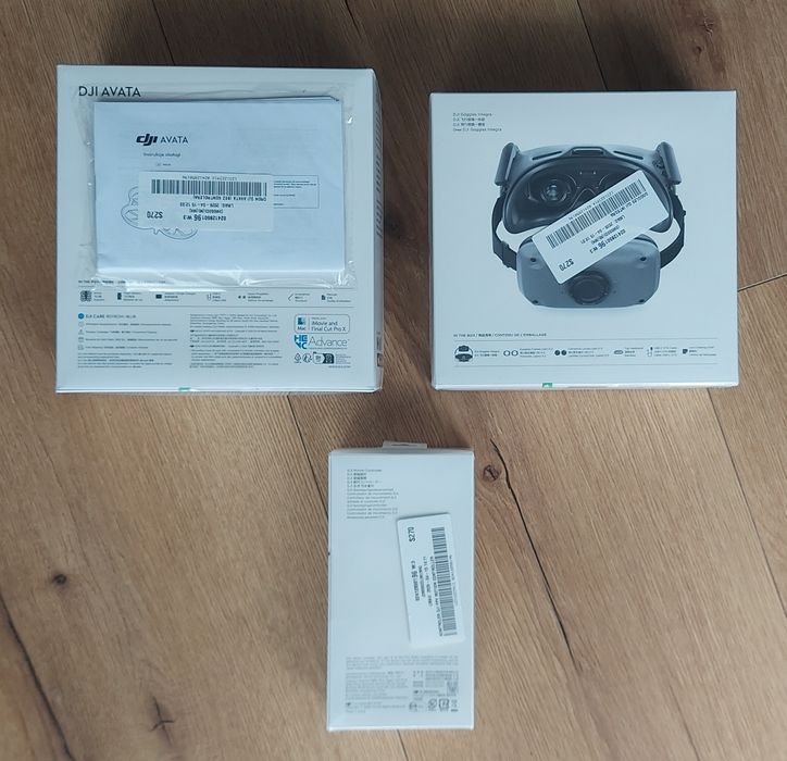 Dron DJI Avata/Kontroler DJI Motion/Gogle DJI Integra