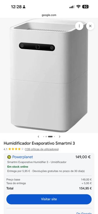 Humidificador digital smatmi