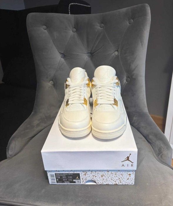 damskie Jordany 4 biale nowe buty sneakers jordan buty 36-41