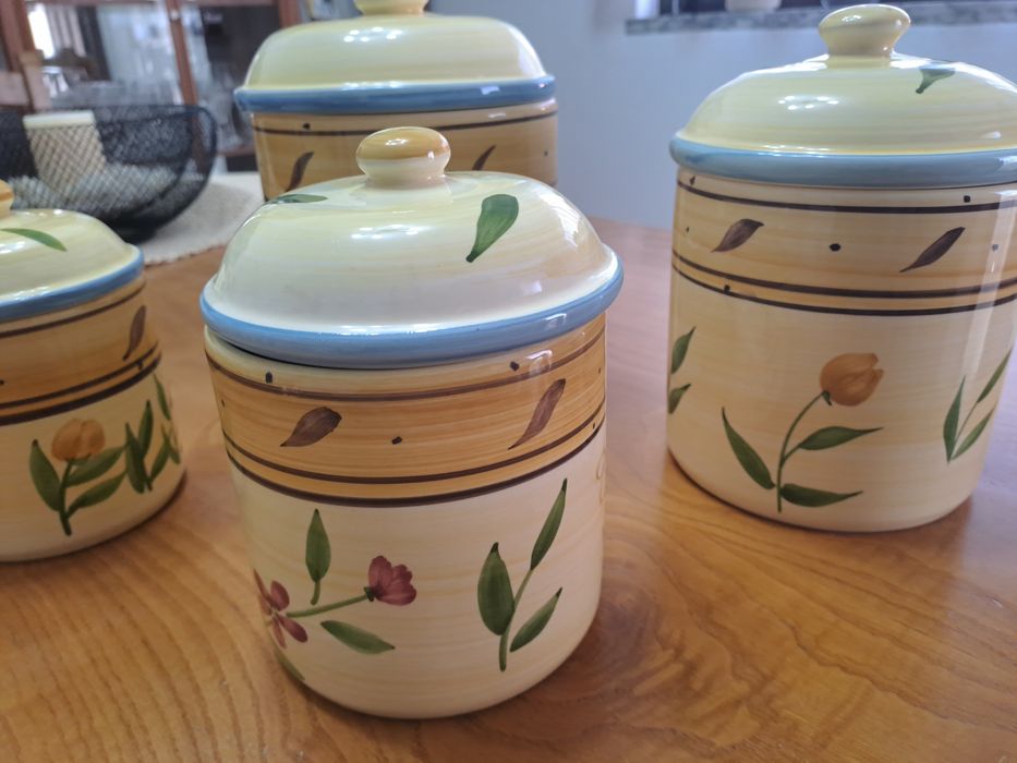 Potes de decoração