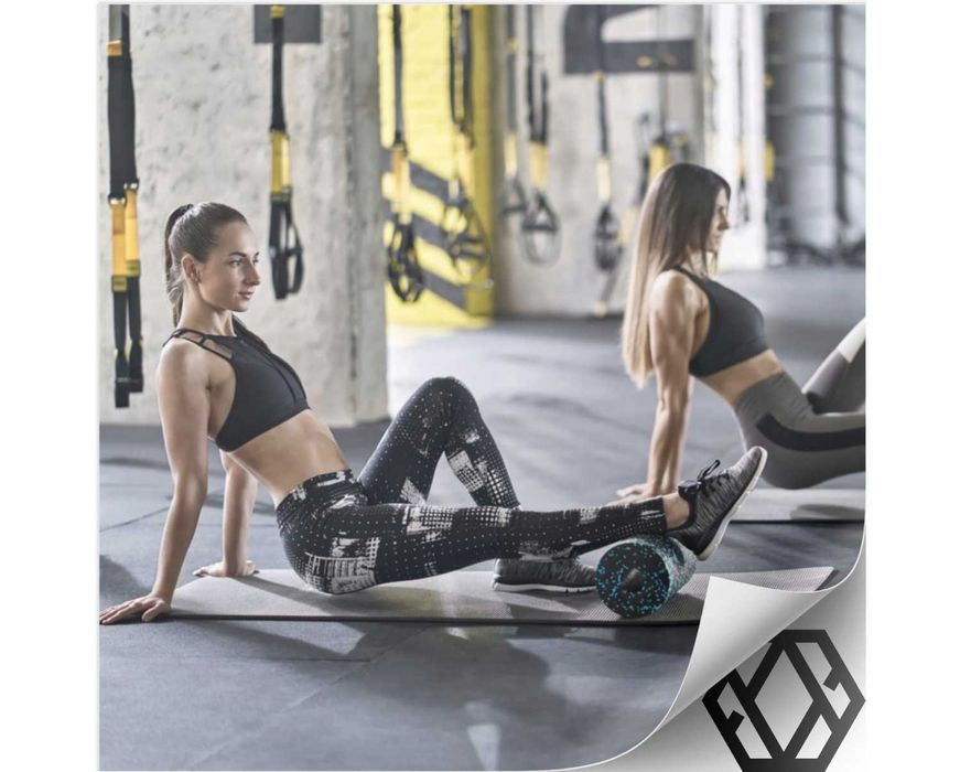 Zestaw EPP Roler Wałek do Masażu Rehabilitacji Duoball Piłka do Masażu