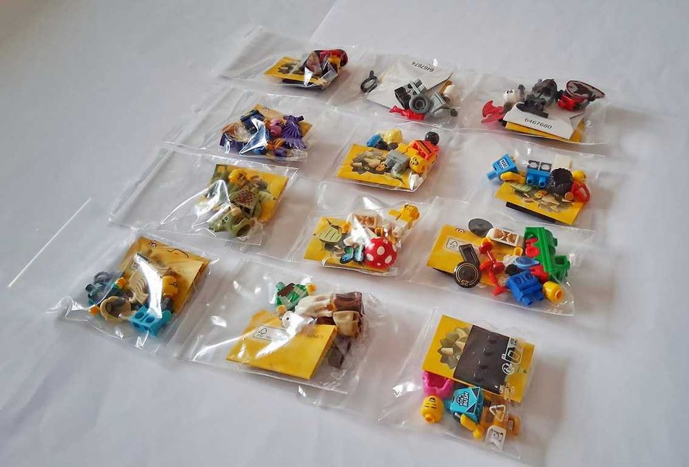 Lego 71045 Series 25 completa Minifiguras colecção novas
