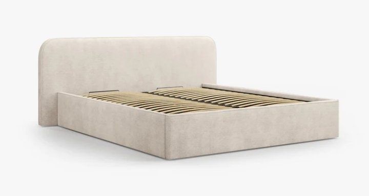 łóżko ELIZABETH 140×200 ze schowkiem i zagłówkiem