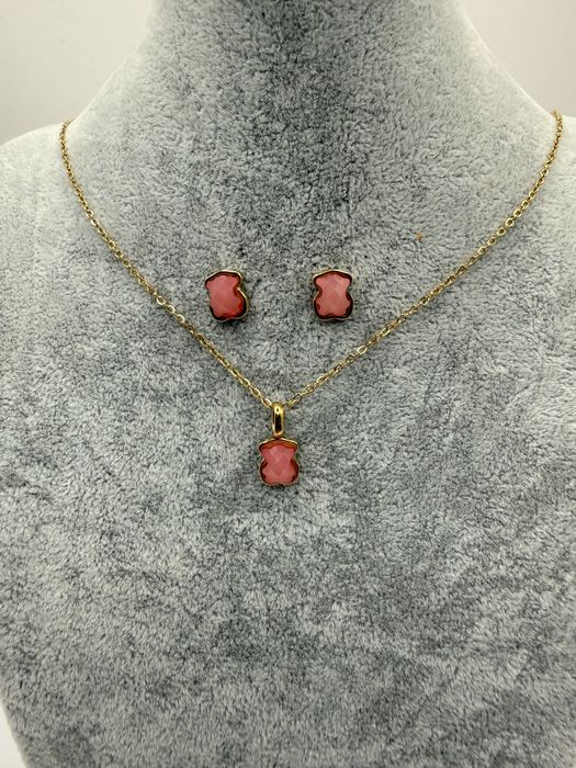 Komplet naszyjnik kolczyki Mis tous