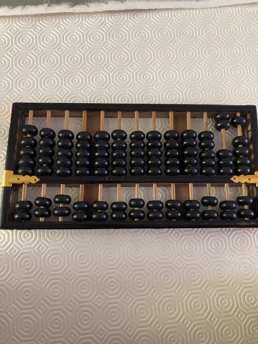 Varas de marca de flor de lótus ábaco chinês