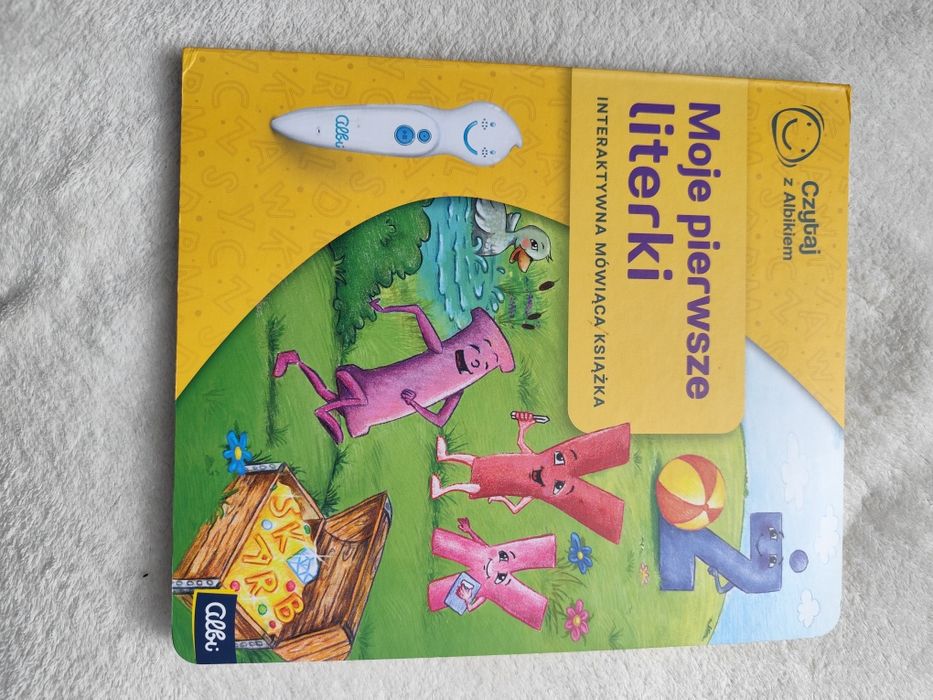 Książka czytaj z  Albikiem moje pierwsze literki albi albik