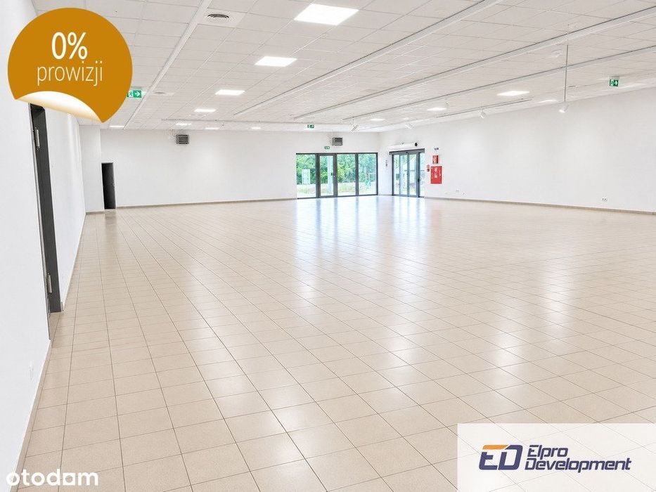 Lokal użytkowy 485m2 – duża sala handlowo-usługowa