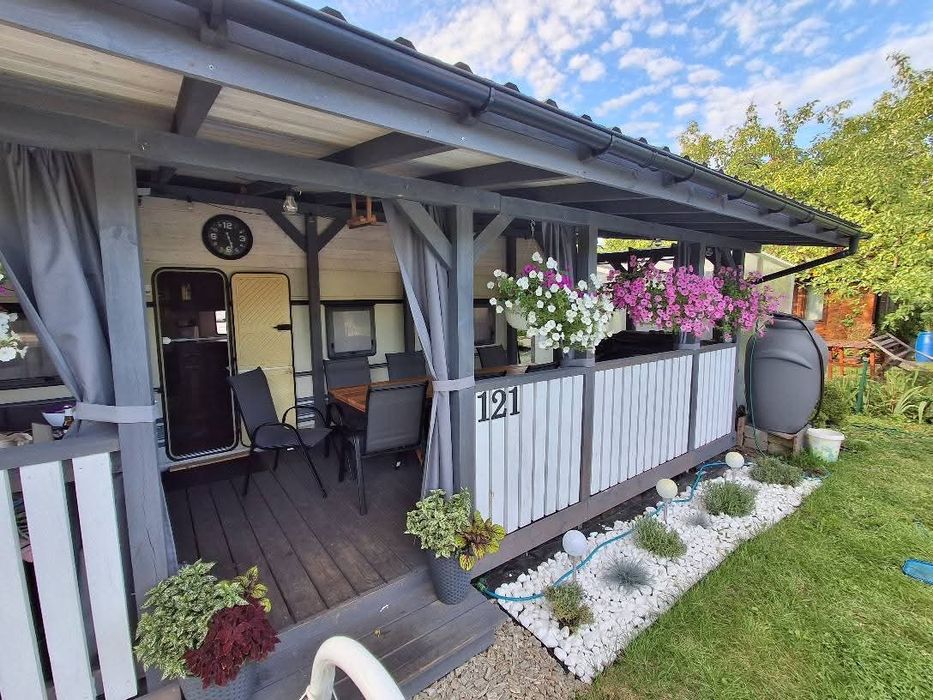 Działka ROD, przyczepa, ul. Mickiewicza 106 Białystok. - Widok 2