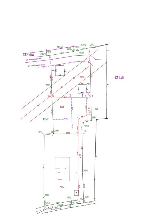 Działka budowlana 1700 m2 Olkusz Polne Wzgórze