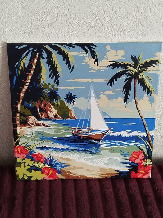 Картини по номерам готові