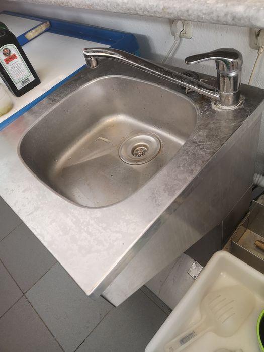 Lava Loiças em inox bar ou cozinha