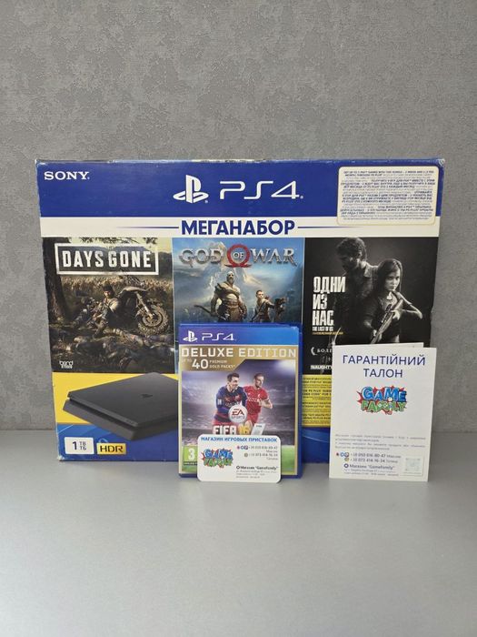 Ps4 Slim 3 Ревізія CUH2208B HDD 1TB 1024GB Sony Playstation 4 Гарантія