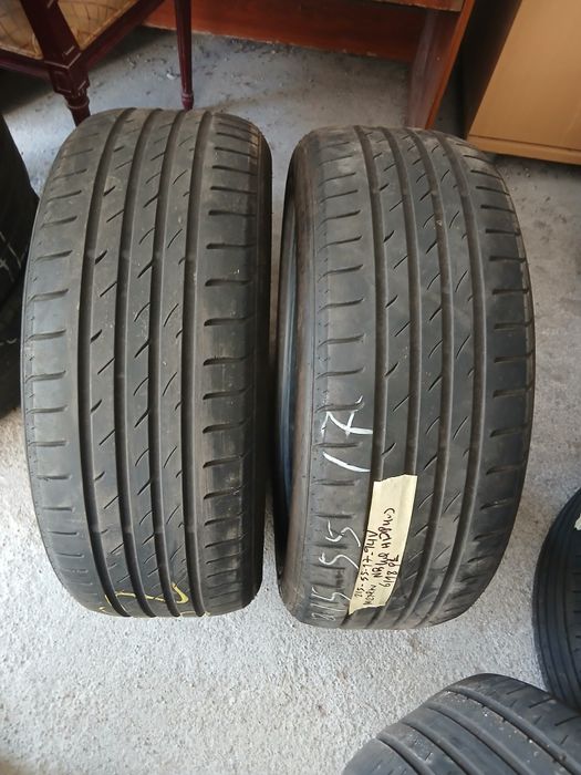 4 Pneus 215/55R17 Continental e Nexen