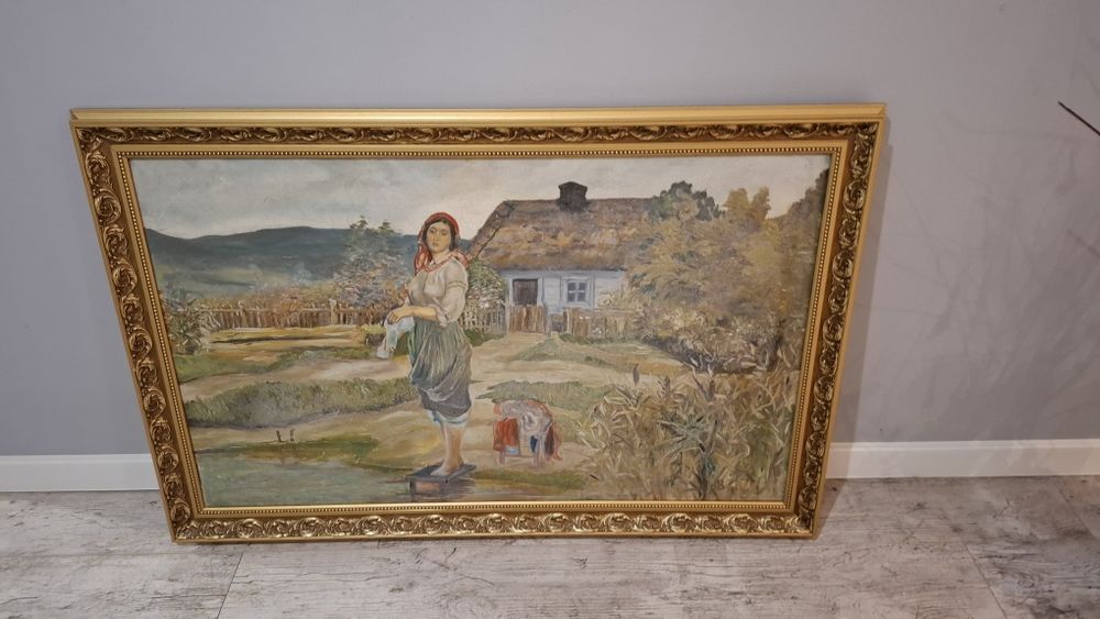 Obraz z sygnaturą RB