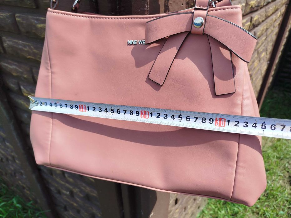 Сумка стильна жіноча розова