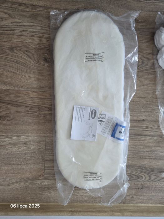 SHNUGGLE Kosz Mojżesza ze.stojakiem szary zestaw