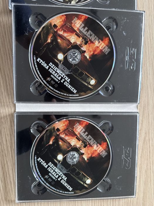 DVD Millenium  3 czesci , 6 płyt
