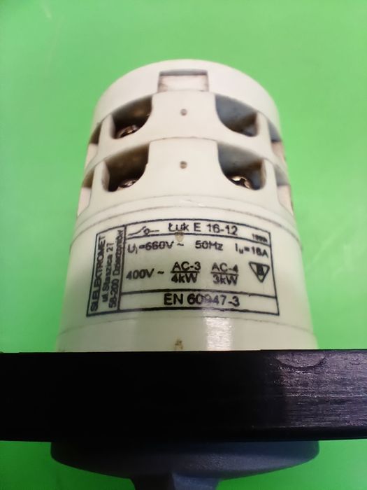 Łącznik Krzywkowy ELEKTROMET ŁUK E 16-12 16A | Stan BDB!