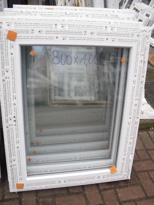 Okna Pcv Nowe w Cenie Używanych z Niemiec 1200 x 600 Szczecin - !!!