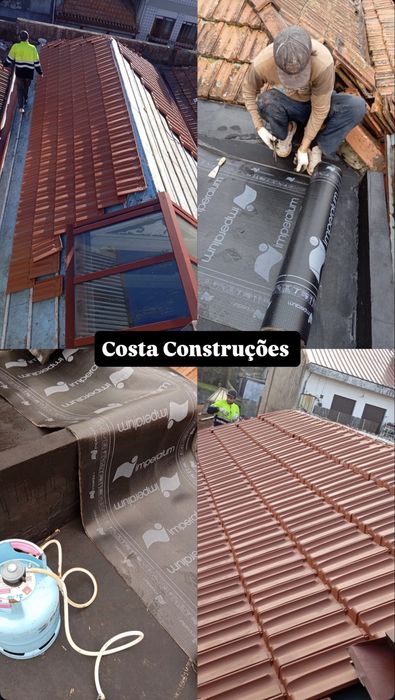 Reparação, Renovação e Instalação de Telhados | Orçamento Grátis