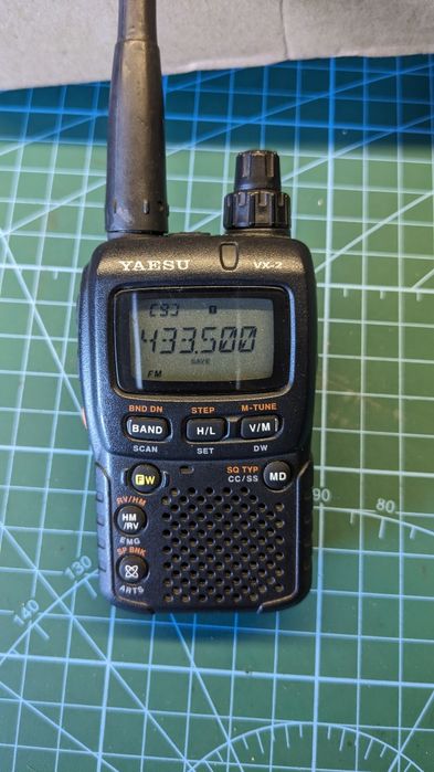 Yaesu VX-2, VHF/UHF, 2W, air band