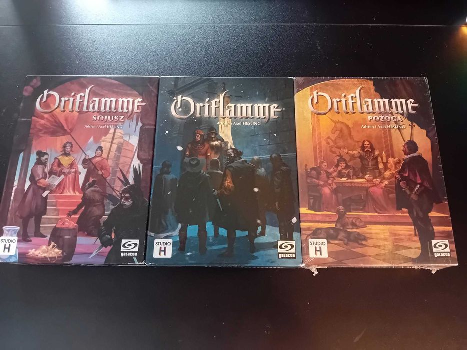 Oriflamme - Planszówka Adrien i Axel Hesling