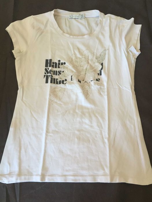 tshirt rosa zara tamanho l