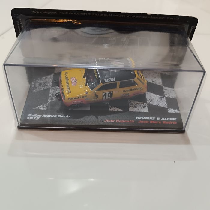 Renault 5 Alpine Monte Carlo 1978 Samochody Rajdowe 1/43