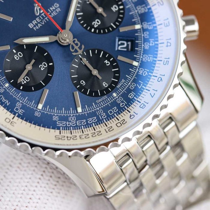 Годинник кварцовий Breitling Navitimer B01 Chronograph 43 AB0121211C1A1