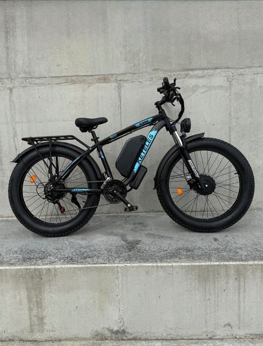 МЕГА Потужний! 2000 W . Повний привід! Надсучасний електровелосипед