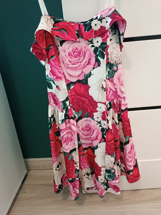 Sukienka rozkloszowana mini