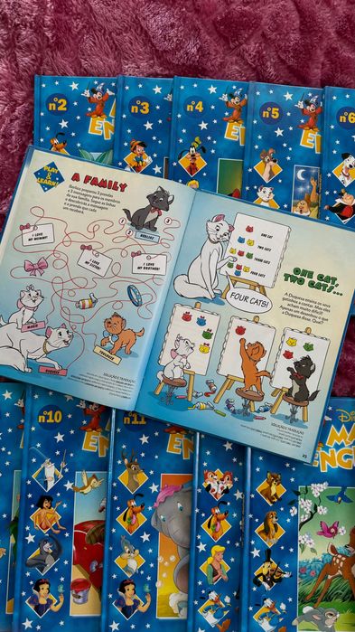 Coleção "Disney´s Magic English" (Tomo 1 -16)