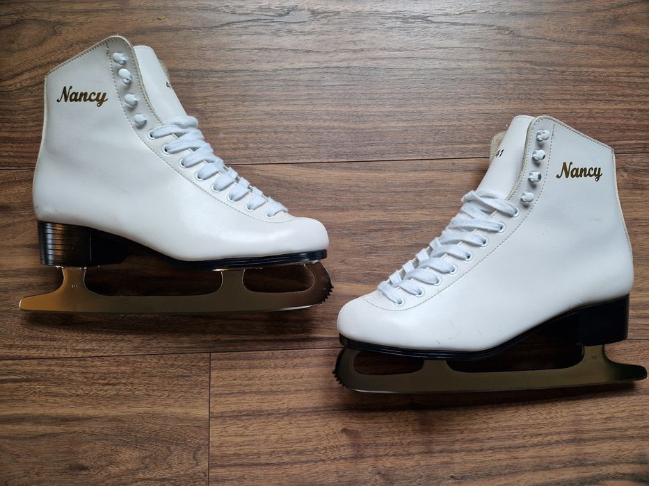 Łyżwy figurowe białe rozmiar 41