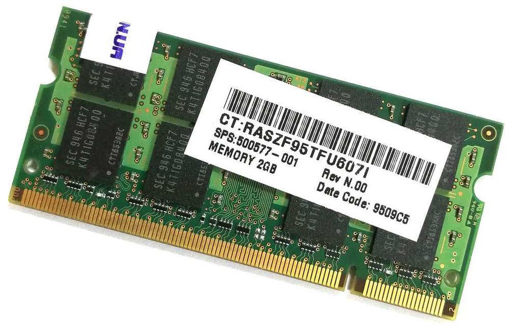 Оперативна пам'ять ddr2 1gb для ноутбука