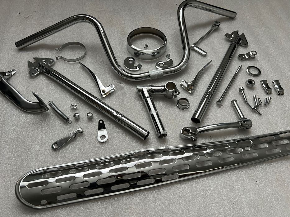 Chromowane części Wsk wfm shl jawa junak dkw bmw iż romet komar