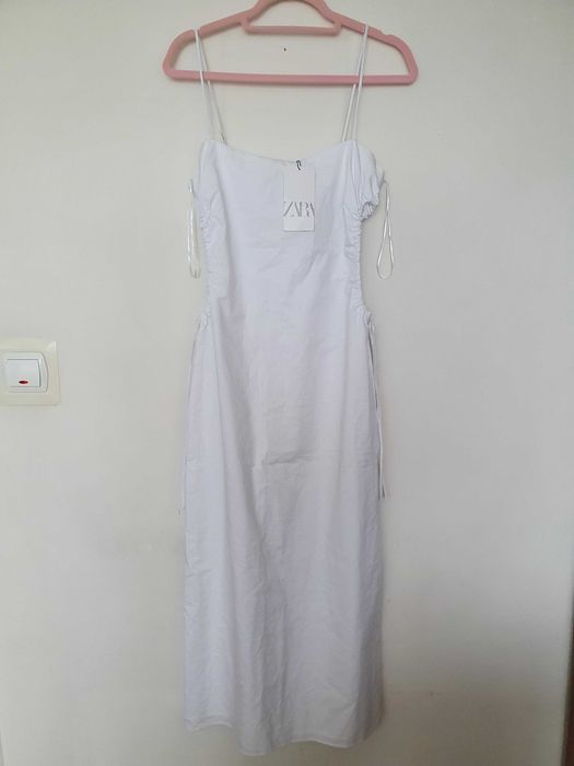 Zara Biała Sukienka L