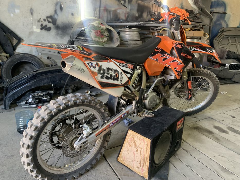 Продам кросовий мотоцикл KTM 450 SX