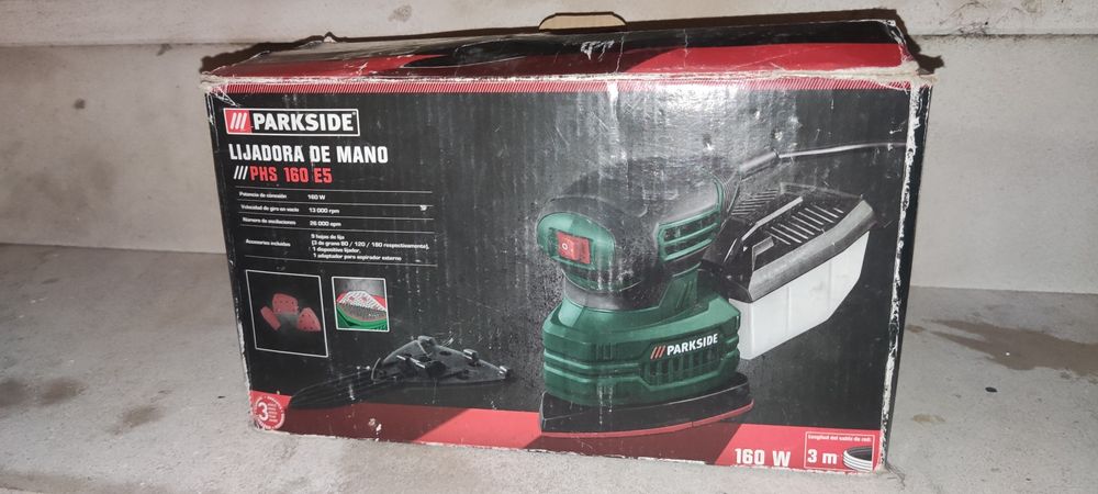 Lixadora mão Parkside