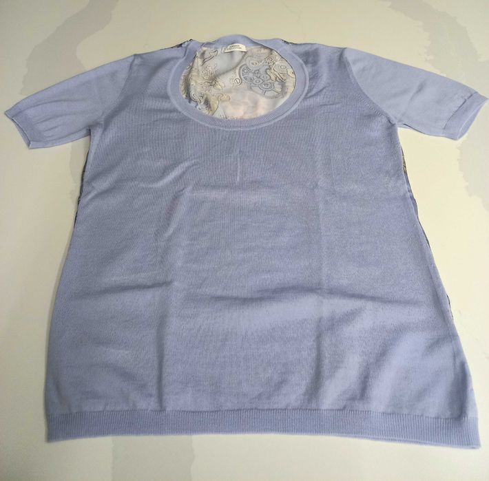 Camisola de malha e ceda de verao
