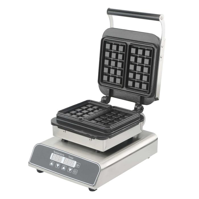 Gofrownica gofry belgijskie profesjonalna żeliwo emaliowane 1750W