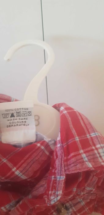 Bawełniana koszula dla chłopca od 6 miesięcy