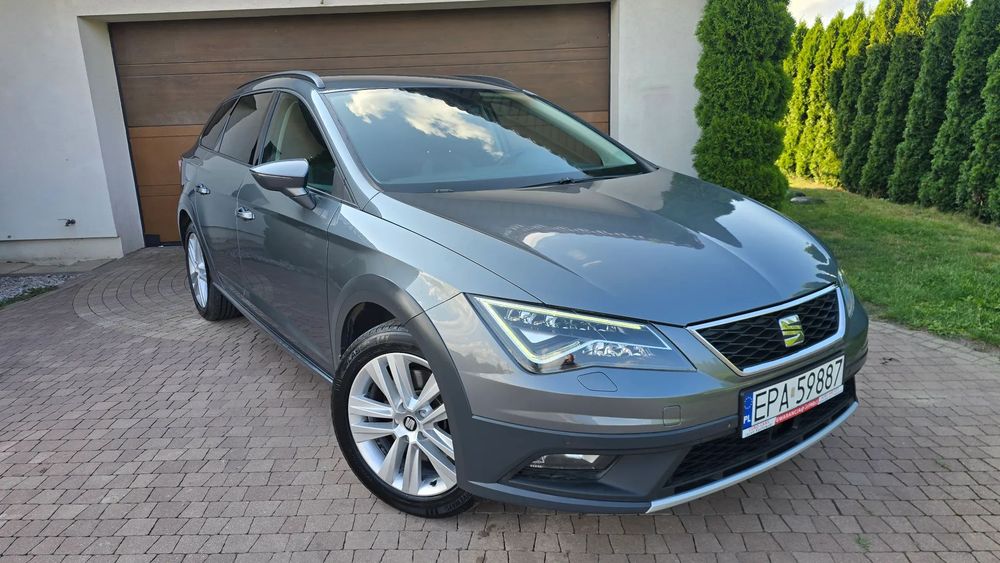 Seat Leon Seat Leon XCELLENCE 4x4*1.8 180KM*Full Led*2018*DSG*Gwarancja*PL