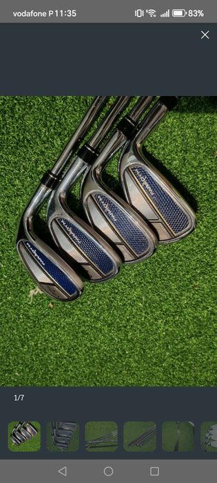 Ferros de Golfe Callaway Paradym (7;8;9;Pw)